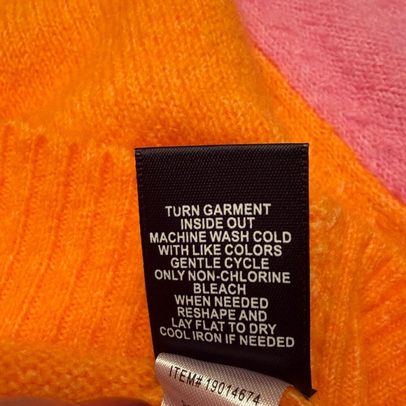 Torrid Women’s Fuzzy Pullover Long Sleeve Sweater NWT Bright Marigold 4X - Picture 8 of 12